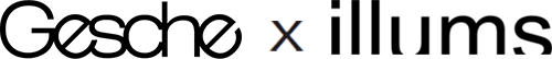 Logo Gesche x Illums UV colaboración